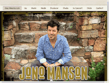 Tablet Screenshot of jonomanson.com